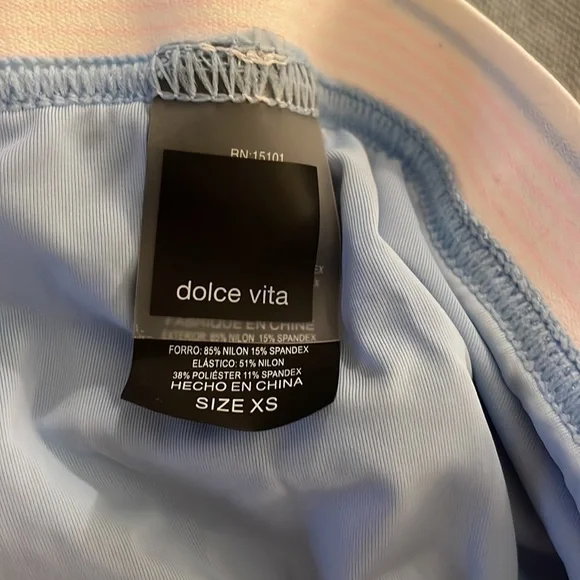 Dolce Vita Fast Lane Cut Out One Piece Bathing Suit - Picture 4 of 4